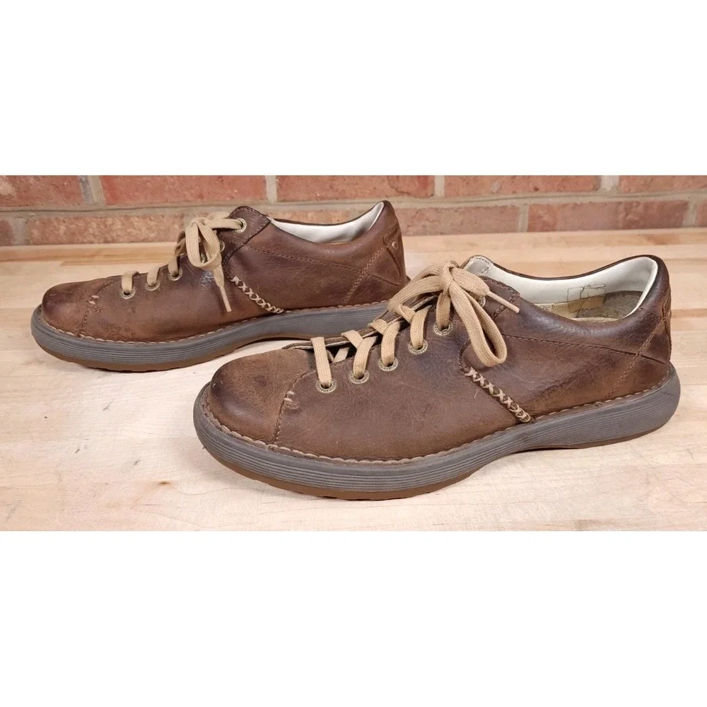 Dr Martens Mens Size 11 Shoes Oxford Leather Lace Up Brown 12478 Airwair‎